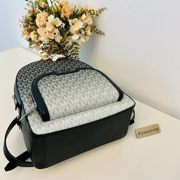 Michael Kors Jaycee Medium Ombré Signature Logo Backpack Black main image 4